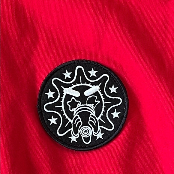 GloGang Red Graphic Y2K Hoodie Limited Edition - Picture 5 of 9